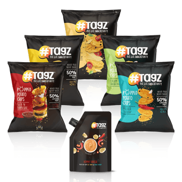 Pack of 5 pouches + 1 harissa dip